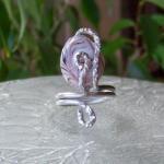 Wire Wrapped Ring - size 8 ..