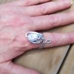 Wire Wrapped Ring - size 8 ..