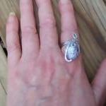 Wire Wrapped Ring - size 8 ..