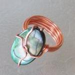 Ring size 7 - Twisted Coppe..