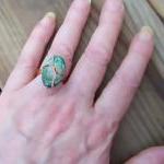 Ring size 7 - Twisted Coppe..