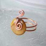 Ring sz 10 - Wire Wrapped C..