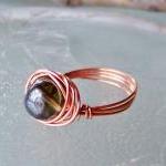 Ring sz 6 - Wire Wrapped Co..