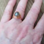 Ring sz 6 - Wire Wrapped Co..
