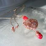 Wire Wrapped Art Pendant Or..