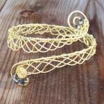 Armband Bracelet Brass Wire..