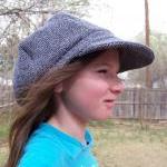 Sz. 25" Newsboy Cap Ha..
