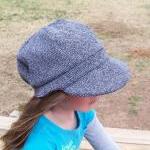 Sz. 25" Newsboy Cap Ha..